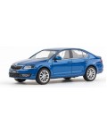 Колекционерски модел Abrex Съвременни: Автомобили - Skoda Octavia III (Blue Lava Metallic) (2012)