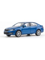 Колекционерски модел Abrex Съвременни: Автомобили - Skoda Octavia III (Blue Lava Metallic) (2012)