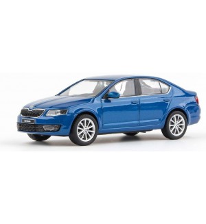 Колекционерски модел Abrex Съвременни: Автомобили - Skoda Octavia III (Blue Lava Metallic) (2012)