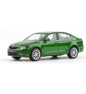 Колекционерски модел Abrex Съвременни: Автомобили - Skoda Octavia III (Rallye Green Metallic) (2012)