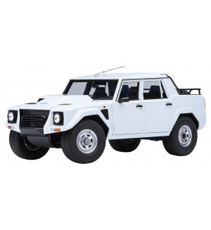 Колекционерски модел AUTOart Съвременни: Автомобили - Lamborghini LM002 (Bianco Polo Park/White) (composite model/full openings)