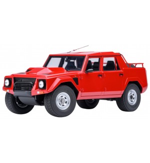 Колекционерски модел AUTOart Съвременни: Автомобили - Lamborghini LM002 (Rosso Siviglia/Red) (composite model/full openings)