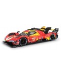 Колекционерски модел BBURAGO Състезателни: Автомобили - Ferrari 499P #50 A.Fuoco, M.Molina, N.Nielsen Winner 24h LeMans 2024