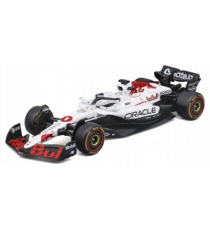 Колекционерски модел Bburago Състезателни: Автомобили - Red Bull F1 RB21 Team Oracle Racing #1 M.Verstappen Pole Position & Winner Japanese GP (Suzuka) Formula 1 (2025)