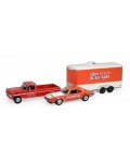 Колекционерски модел Greenlight Ретро: Автомобили - Ford F-250 (1969) and Chevy Z/28 Camaro (1969) 