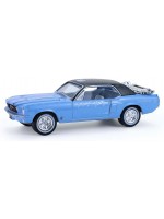 Колекционерски модел Greenlight Ретро: Автомобили - Ford Mustang Coupe with Trunk Ski Rack and Skis (Skiin’ Ian Solid Pack) (Garbage Pail Kids Series 8) (1967)