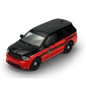 Колекционерски модел Greenlight Съвременни: Автомобили - Dodge Durango (Arkansas, Lowell Fire Department) (Fire & Rescue Series 5) (2019)