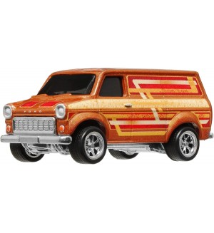 Колекционерски модел Hot Wheels Съвременни: Автомобили - Ford Transit Supervan (orange/red) (1984)