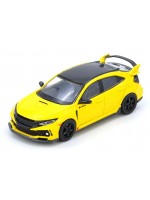 Колекционерски модел INNO Models Съвременни: Автомобили - Honda Civic Type R (FK8) (Yellow)