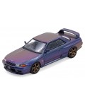 Колекционерски модел INNO Models Съвременни: Автомобили - Nissan Skyline GT-R (R32) (Australia Special Edition) (Midnight Purple)