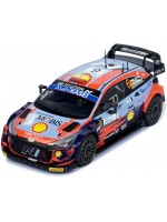 Колекционерски модел IXO Състезателни: Автомобили - Hyundai I20 Coupe WRC, No.6, Hyundai Motorsport N, Rally Monza (2021)