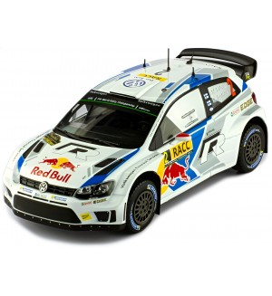 Колекционерски модел IXO Състезателни: Автомобили - Volkswagen Polo R, #2, J-M. Latvala/Antilla, Rallye WM (2014)