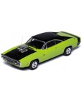 Колекционерски модел IXO Съвременни: Автомобили - Dodge Charger R/T (Light Green/Black) (1970)