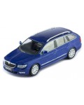Колекционерски модел IXO Съвременни: Автомобили - Skoda Superb II (3T) station wagon 2008, metallic-blue