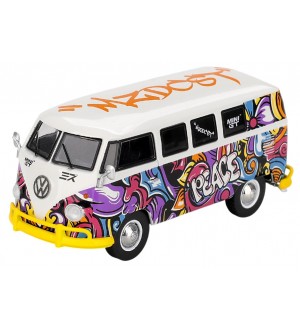Колекционерски модел Mini GT Ретро: Автомобили - Volkswagen T1 Microbus Mizu Design (1967) (LHD) Колекционерски модел Mini GT Ретро: Автомобили - Volkswagen T1 Microbus Mizu Design (1967) (LHD)