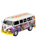 Колекционерски модел Mini GT Ретро: Автомобили - Volkswagen T1 Microbus Mizu Design (1967) (LHD) (Blister Packaging)