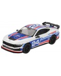 Колекционерски модел Mini GT Състезателни: Автомобили - Ford Mustang Dark Horse #24 Ford Performance Racing School 2025 (LHD)
