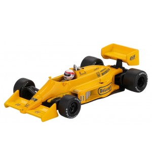Колекционерски модел Mini GT Състезателни: Автомобили - Lotus 99T #11 Satoru Nakajima Monaco Grand Prix 1987 (LHD)