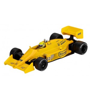 Колекционерски модел Mini GT Състезателни: Автомобили - Lotus 99T #12 Ayrton Senna Monaco Grand Prix Winner 1987 (LHD)