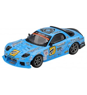 Колекционерски модел Mini GT Състезателни: Автомобили - Mazda RX-7 RN7 (FD3S) RE-Amemiya D1GP 2025 (RHD)