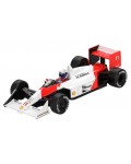 Колекционерски модел Mini GT Състезателни: Автомобили - McLaren MP4/4 #11 Alain Prost 2nd Place Japanese Grand Prix (1988) (Blister Packaging)
