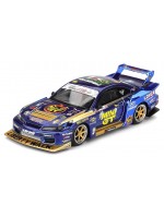 Колекционерски модел Mini GT Състезателни: Автомобили - Nissan LB-Super Silhouette S15 SILVIA #555 Team MINI GT Liberty Walk Formula Drift Halloween Special 2025 (RHD)