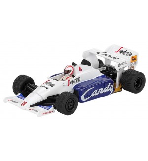 Колекционерски модел Mini GT Състезателни: Автомобили - Toleman TG184 #20 Johnny Cecotto Monaco Grand Prix, 1984