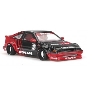 Колекционерски модел Mini GT Състезателни: Автомобили - Toyota AE86 Sprinter Trueno Kaido ADVAN (1983)