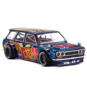 Колекционерски модел Mini GT Съвременни: Автомобили - Datsun KAIDO 510 Wagon Koi V1 (1969) Колекционерски модел Mini GT Съвременни: Автомобили - Datsun KAIDO 510 Wagon Koi V1 (1969)
