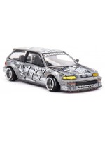 Колекционерски модел Mini GT Съвременни: Автомобили - Honda Civic EF Kaido Manga V1 1987