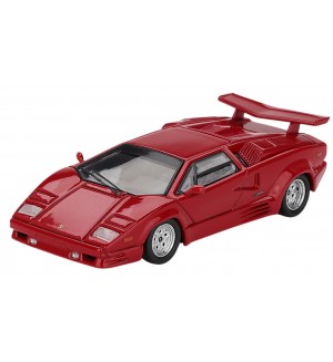 Колекционерски модел Mini GT Съвременни: Автомобили - Lamborghini Countach 25th Anniversary Red, 1988 (LHD) Колекционерски модел Mini GT Съвременни: Автомобили - Lamborghini Countach 25th Anniversary Red, 1988 (LHD)