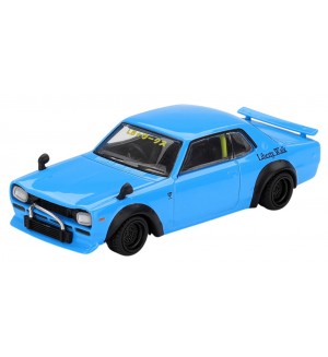Колекционерски модел Mini GT Съвременни: Автомобили - Nissan LB-Works HAKOSUKA (Baby Blue) (2025) (RHD)