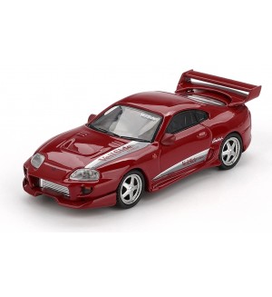 Колекционерски модел Mini GT Съвременни: Автомобили - Toyota Supra VeilSide Combat V-I Red 1994 (LHD)