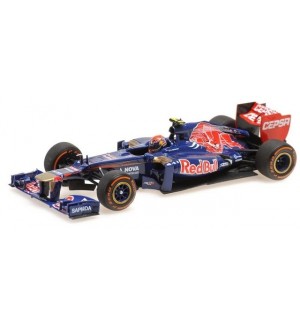 Колекционерски модел MINICHAMPS Състезателни: Автомобили - Renault Scuderia Toro Rosso STR7 #33 Max Verstappen 1ST F1 Test Adria 10.09.2014, Limited Edition 744 pcs.