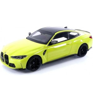Колекционерски модел MINICHAMPS Съвременни: Автомобили - BMW M4, 2020, Yellow