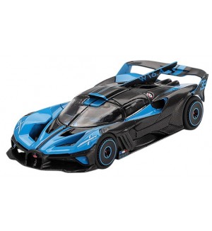 Колекционерски модел Mini GT Съвременни: Автомобили - Bugatti Bolide Presentation, Black and Blue, 2024 (LHD) Колекционерски модел Mini GT Съвременни: Автомобили - Bugatti Bolide Presentation, Black and Blue, 2024 (LHD)