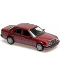 Колекционерски модел MINICHAMPS Съвременни: Автомобили - Mercedes-Benz 500E V8, 1991, Red Metallic