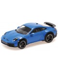 Колекционерски модел MINICHAMPS Съвременни: Автомобили - Porsche 911 Dakar, 2022, Blue, L. E. 336 pcs.