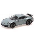 Колекционерски модел MINICHAMPS Съвременни: Автомобили - Porsche 911 Dakar, 2022, Green Metallic, L. E. 336 pcs.