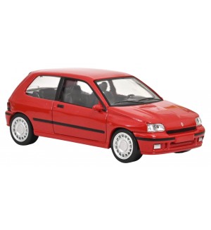 Колекционерски модел NOREV Ретро: Автомобили - Renault Clio 16S (Red Jet-car) (1991)