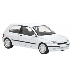 Колекционерски модел NOREV Ретро: Автомобили - Renault Clio 16S (White Jet-car) (1991)