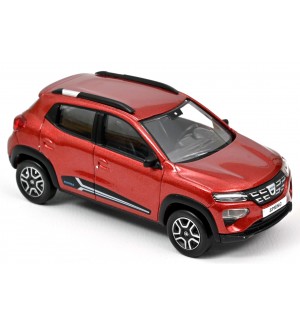Колекционерски модел NOREV Съвременни: Автомобили - Dacia Spring Comfort (2022) (Goji Red)