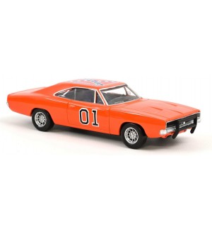 Колекционерски модел NOREV Съвременни: Автомобили - Dodge Charger General Lee Jet-car (Orange) (1969)