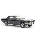 Колекционерски модел NOREV Съвременни: Автомобили - Ford Mustang Coupe (Nightmist Blue Metallic) (1966)
