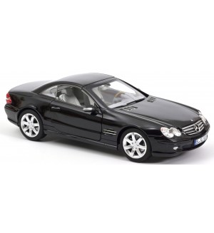 Колекционерски модел NOREV Съвременни: Автомобили - Mercedes-Benz SL 500 (2003) (Black)
