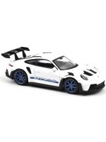 Колекционерски модел NOREV Съвременни: Автомобили - Porsche 911 GT3 RS (2022) (White and Blue stickers) Jet-car