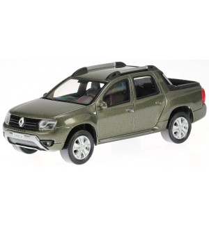 Колекционерски модел NOREV Съвременни: Автомобили - Renault Duster Oroch Pick-Up (2015) (Green Met)
