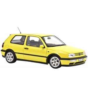 Колекционерски модел NOREV Съвременни: Автомобили - Volkswagen Golf GTI Color Concept (Yellow) (1994)