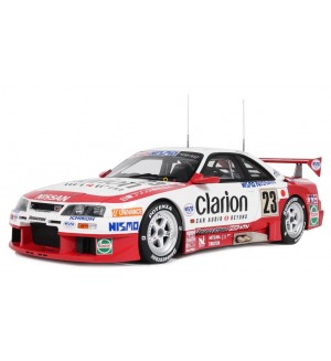 Колекционерски модел OTTOMobile Състезателни: Автомобили - NISMO GT-R LM #23 K. Hoshino/M. Hasemi /T. Suzuki 24h Le Mans 1996 White