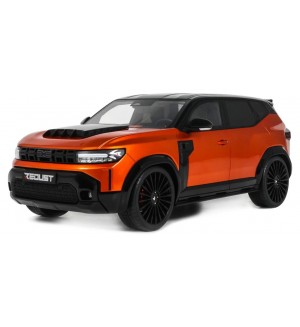 Колекционерски модел OTTOMobile Съвременни: Автомобили - Dacia Duster Redust Sport 4X2 Hybrid (Orange) (2025)